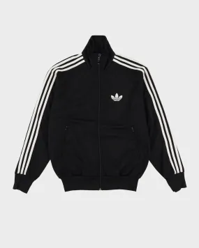 00s Adidas Black / White Detailed Track Jacket - S