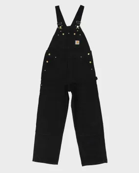 00s Black Denim Carhartt Dungarees - W36 L32