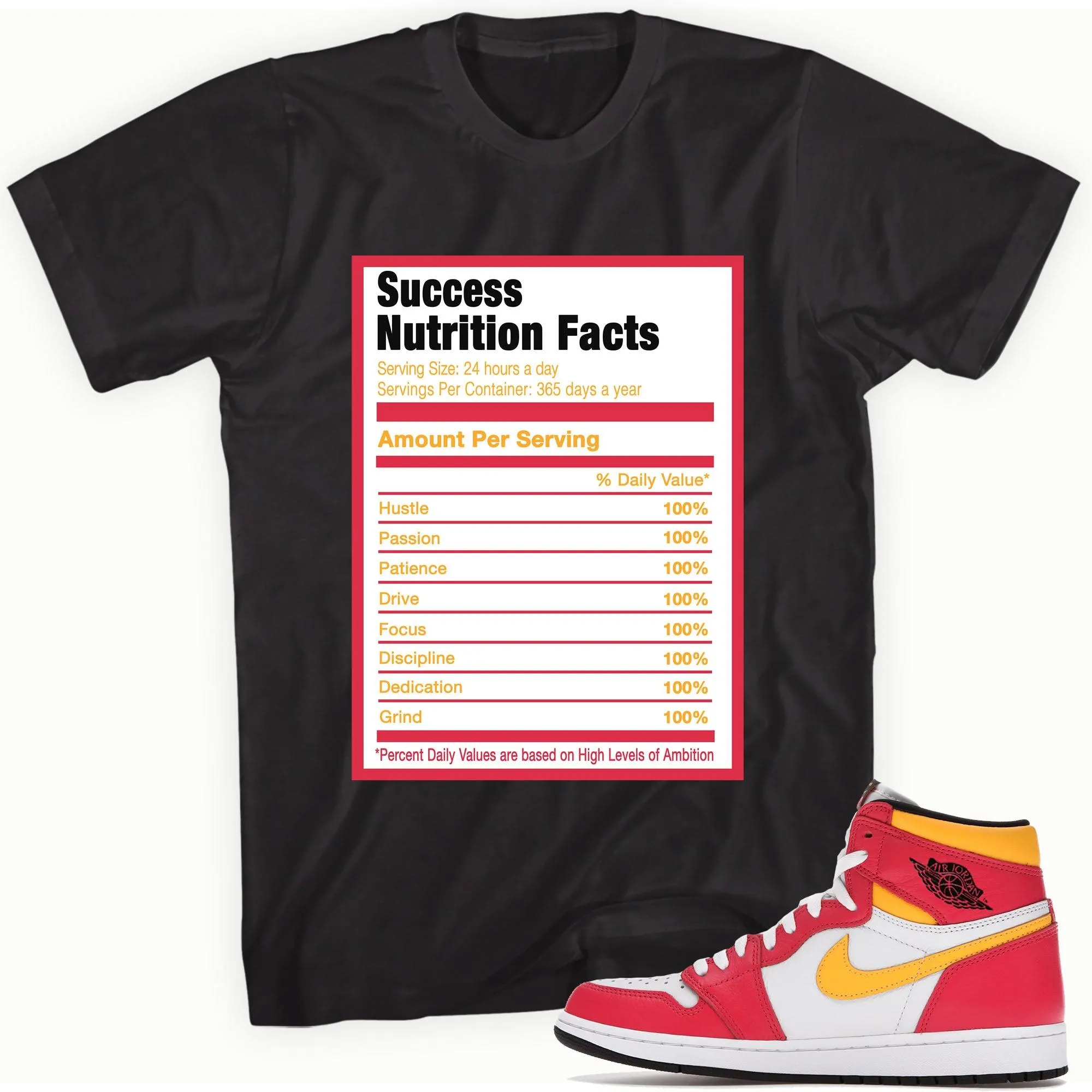 1 High Light Fusion Red Shirt Success Nutrition