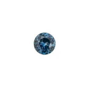 1.03ct Round Cut Blue Montana Sapphire SR263