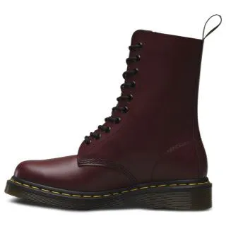 1490 Cherry Red Smooth Boot