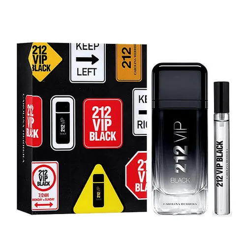 212 Vip Black 2Pc Gift Set for Men by Carolina Herrera