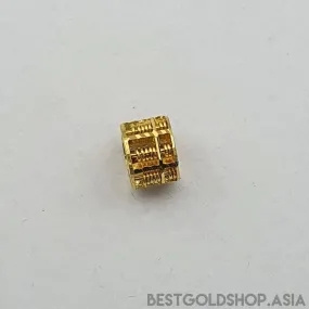 22k / 916 gold full abacus pendant / charms