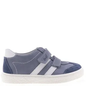 (2708-1) Low Velcro sneakers blue