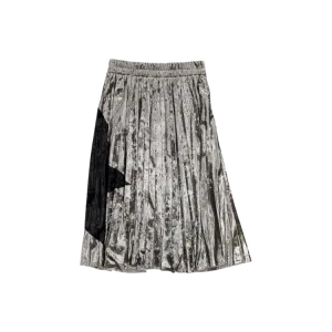 32305-SKIRT-GREY/BLACK