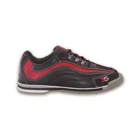 3G Mens Sport Ultra Black Red Left Hand Bowling Shoes