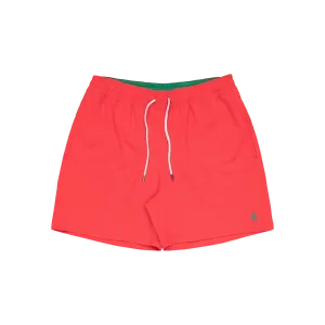 5.75-Inch Traveler Classic Swim Trunk Red Reef