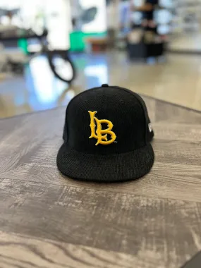 5950 NEW ERA LONG BEACH BLACK CORDUROY GLOW