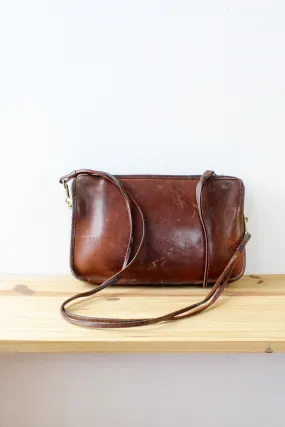 70s Coach NYC Chocolate Leather Bag