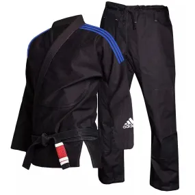 adidas Kids BJJ Gi Response Black Jiu Jitsu Suit