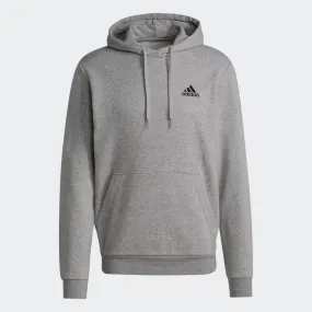 ADIDAS MEN'S FEELCOZY GREY HOODIE