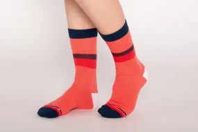 Adult Merino Wool Socks, Red