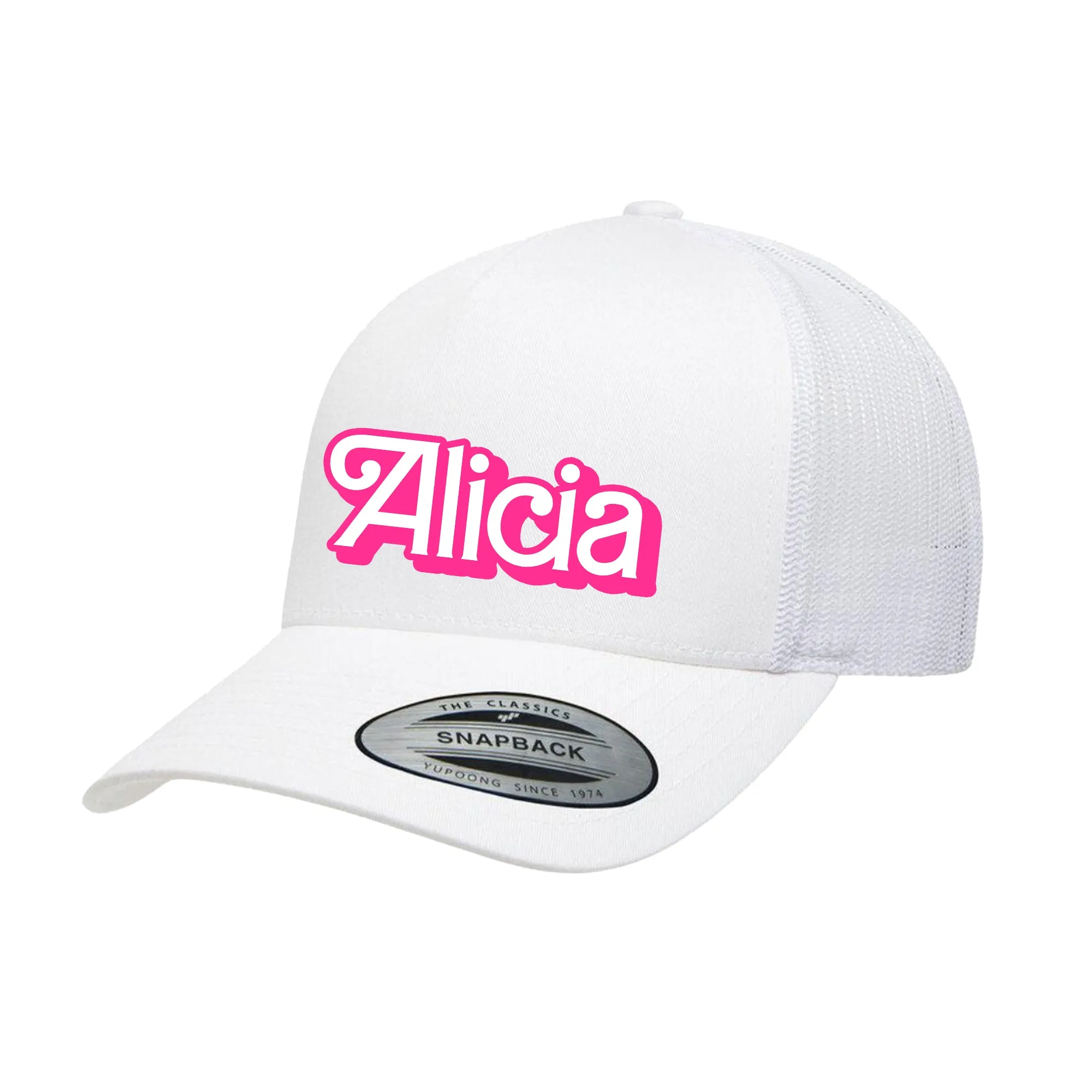 ADULT Personalized Hat - Pink World