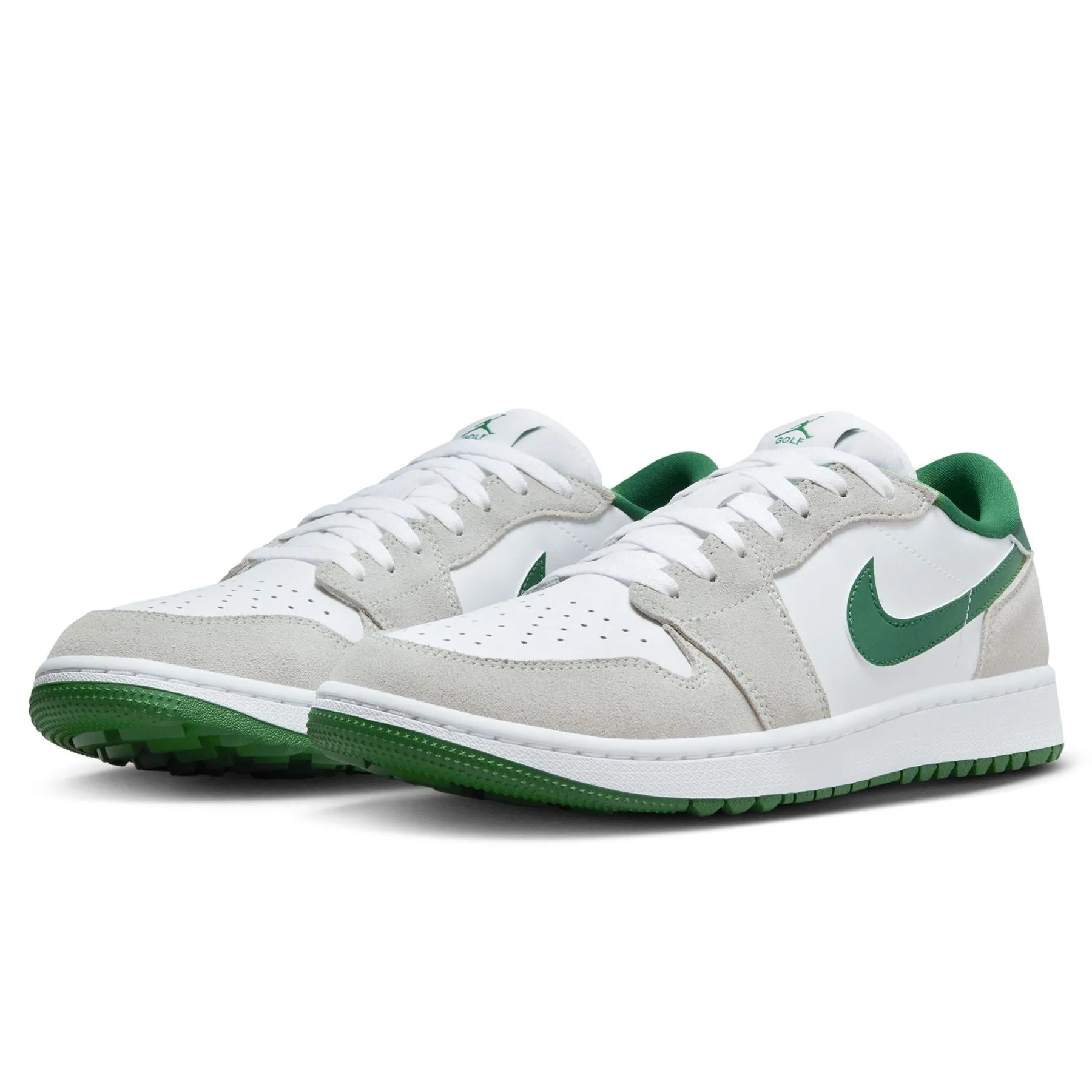 Air Jordan 1 Low Golf Shoes White/Green - SS24