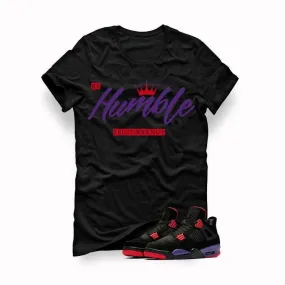 Air Jordan 4 Raptors Black T (Be Humble)