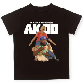 Akoo Boys Kid Park SS Tee(Black)