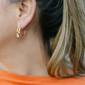 ALEXANDRA HOOP EARRINGS