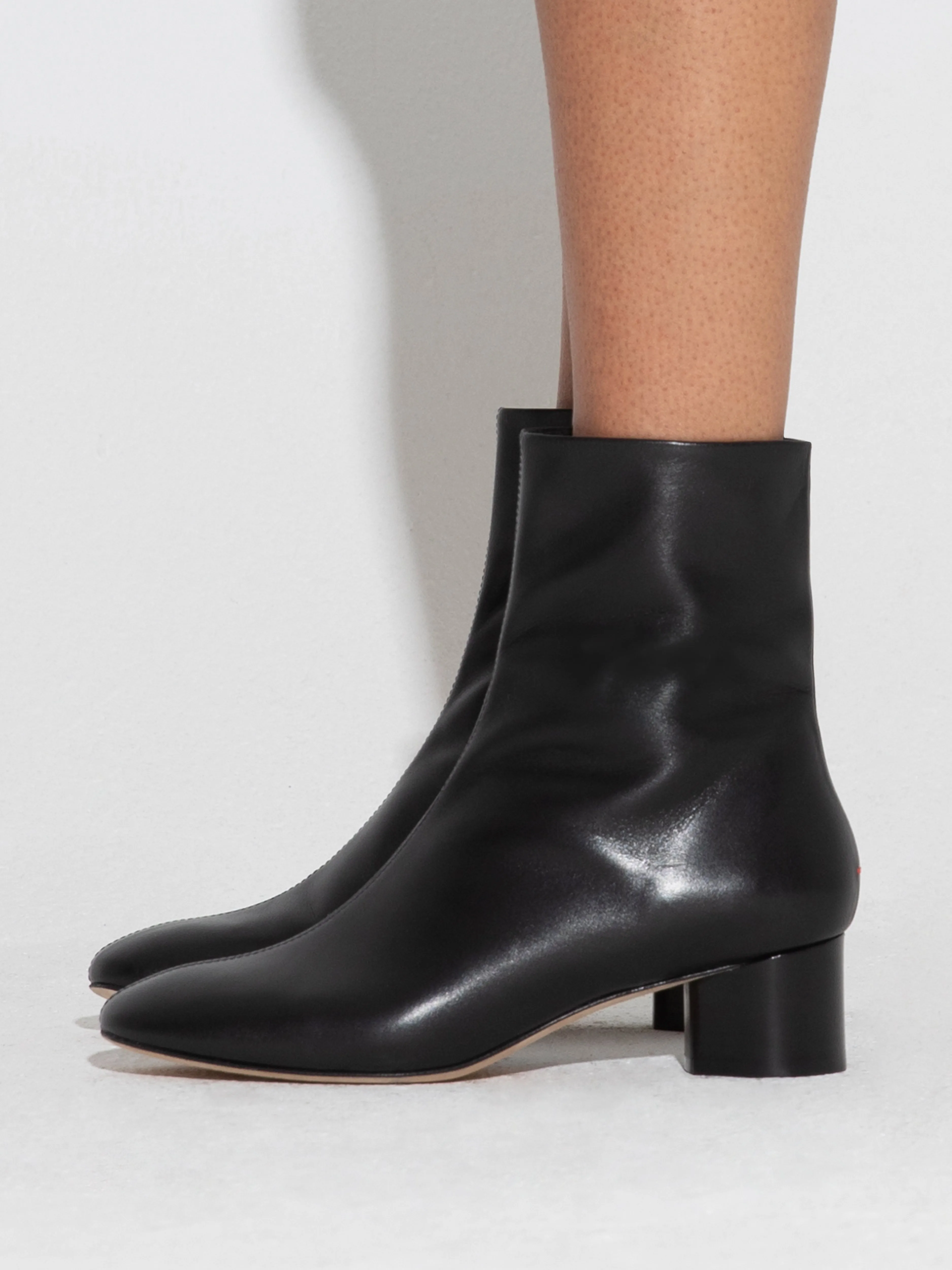 Allegra Leather Ankle Boots