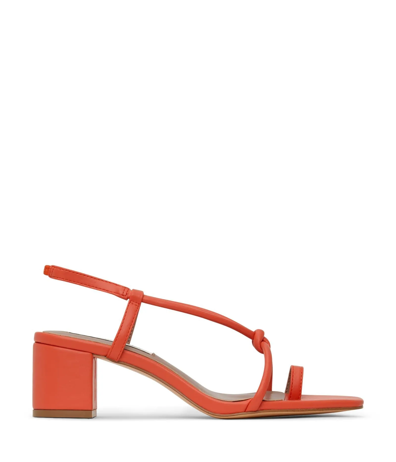 'Amavi' women's vegan heels by Matt and Nat - orange