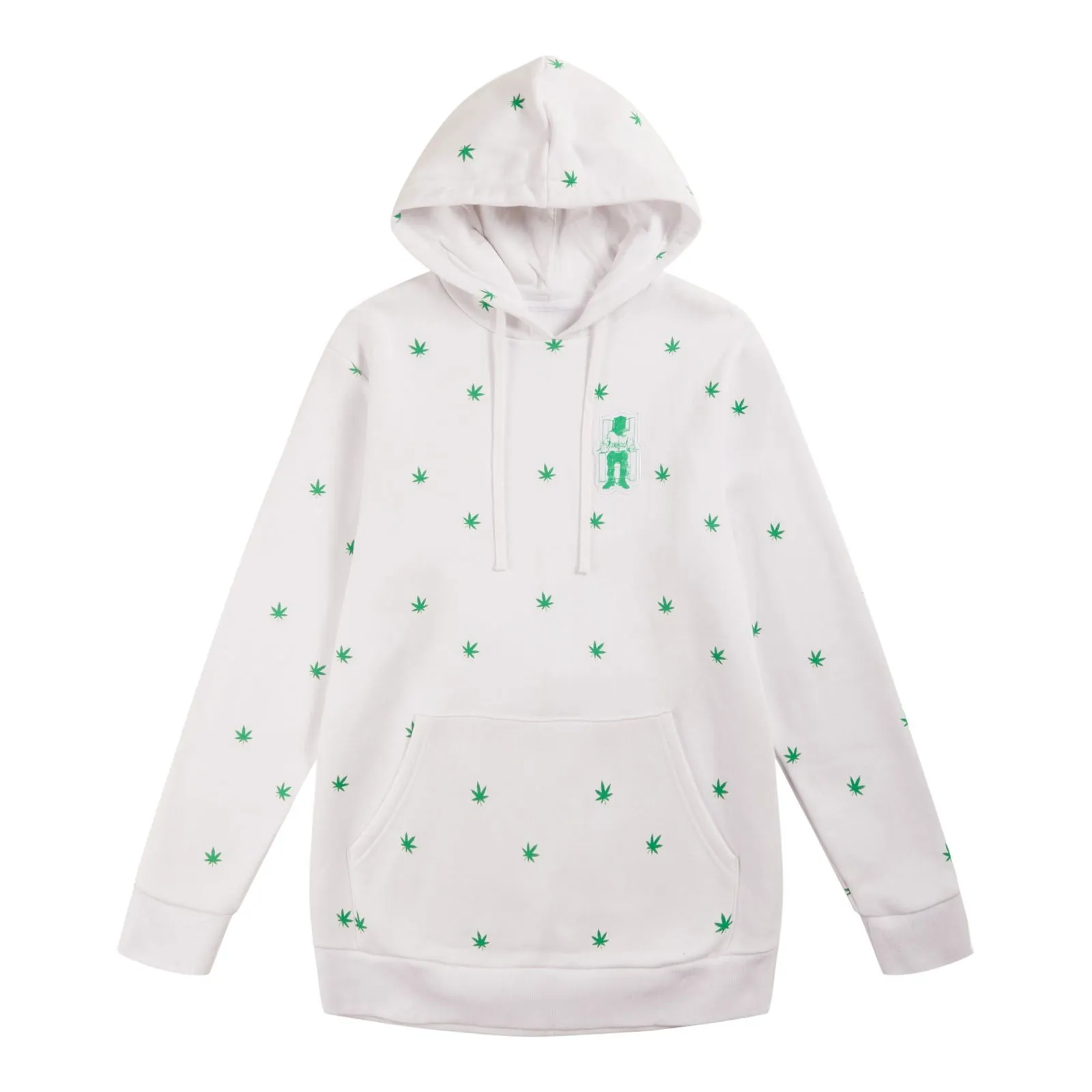 AOP Weed Leafs Hoodie