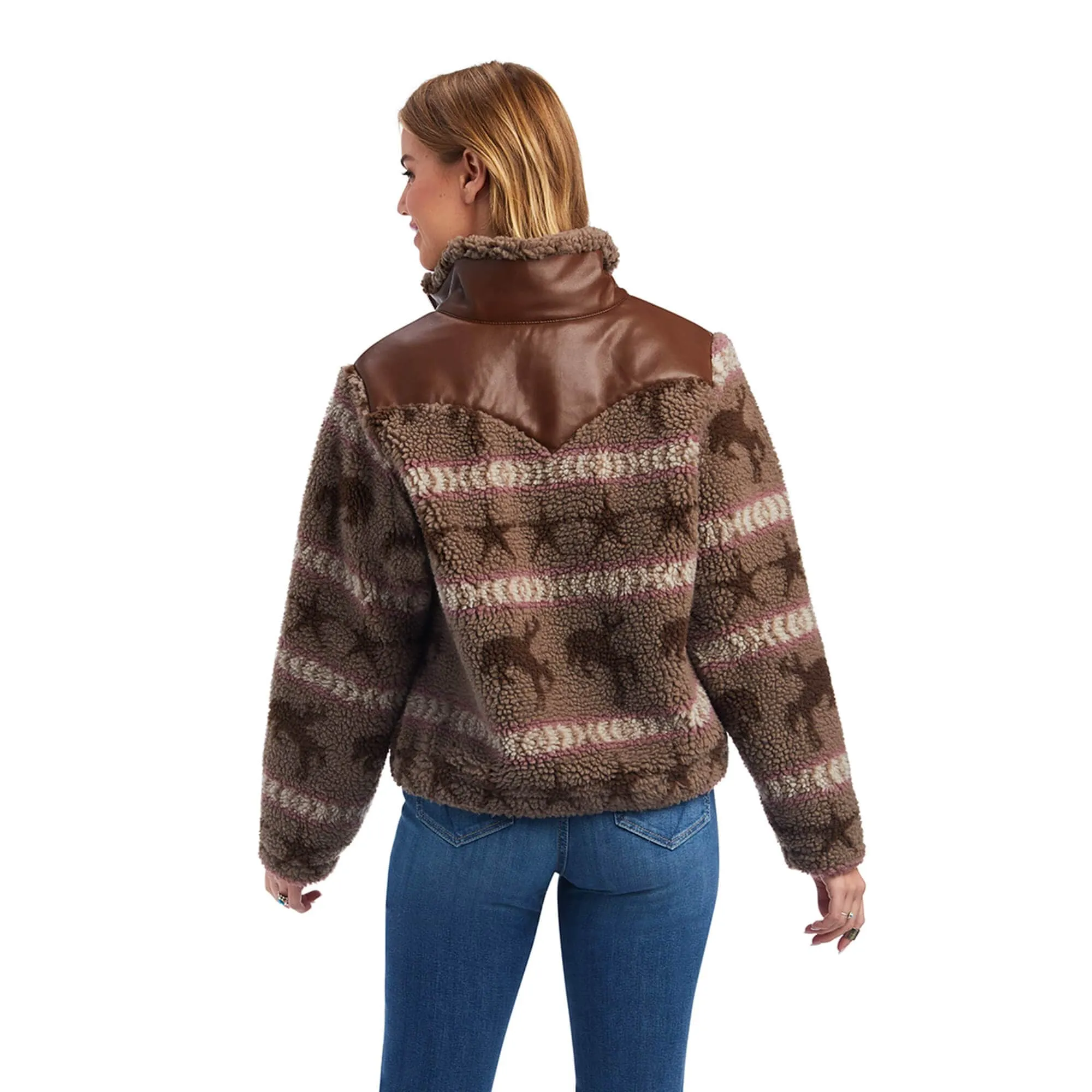 Ariat Women's Bandit Sherpa Fleece Jacket 10041667