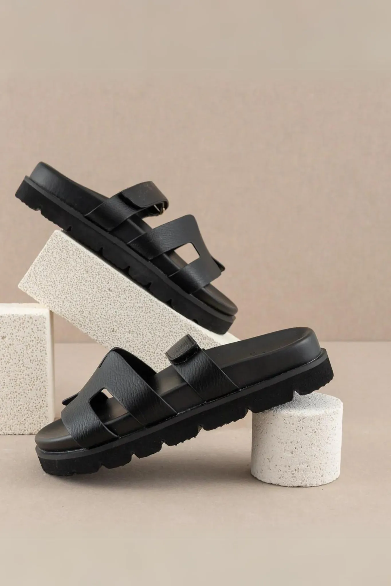 Aries Sandals Black