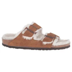 Arizona Shearling Suede Leather Unisex Sandals