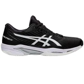 Asics Solution Speed FF 2 Clay Tennis Shoes - Black/White