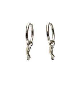 Baby Doll Arm Hoop Earrings   Ready to Ship