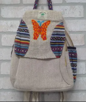 Backpack - Hemp Butterfly Sling