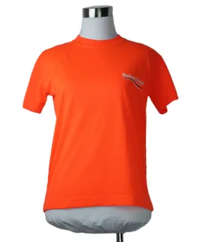 Balenciaga Orange Cotton T-Shirt sz 2