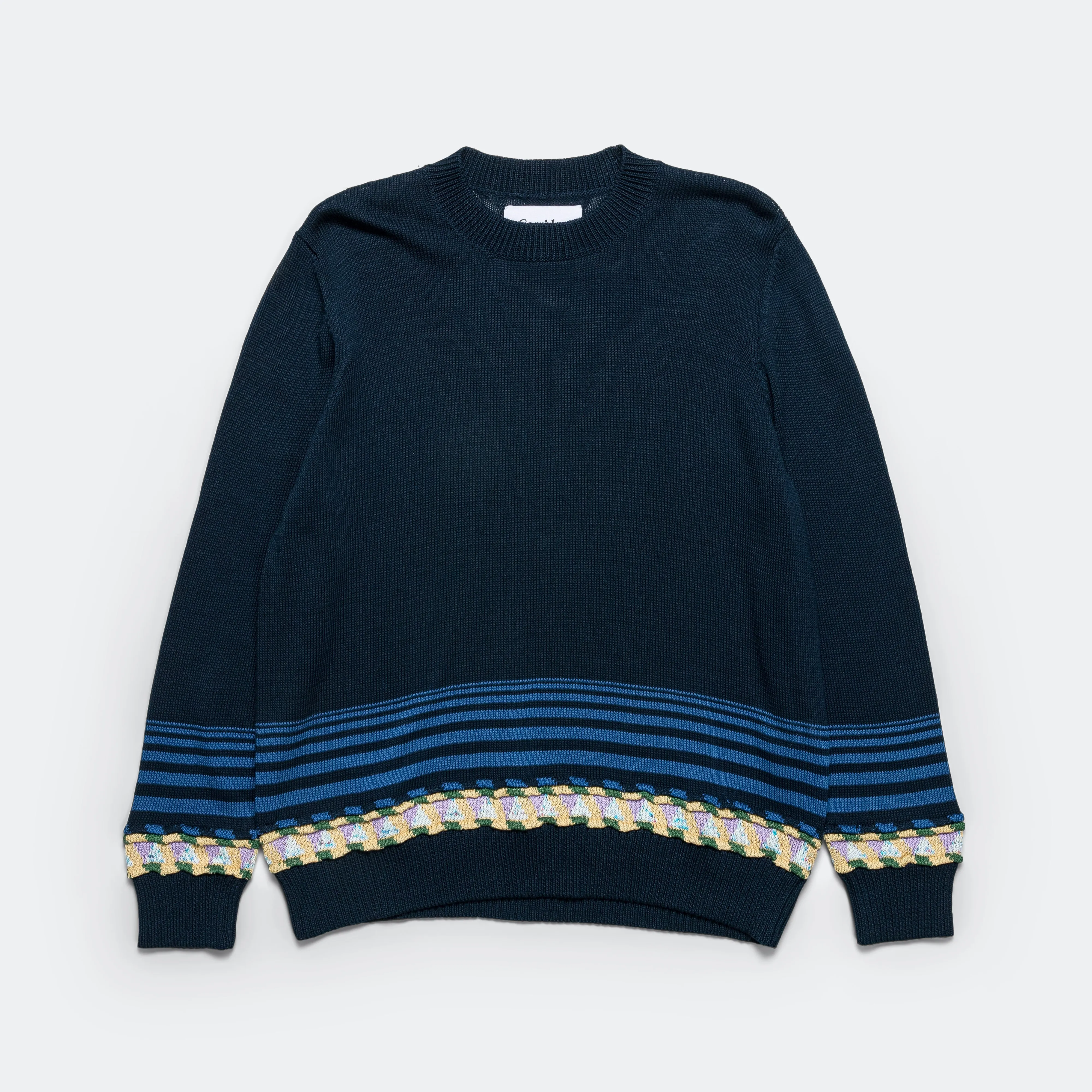 Basque Midnight Crewneck - Navy