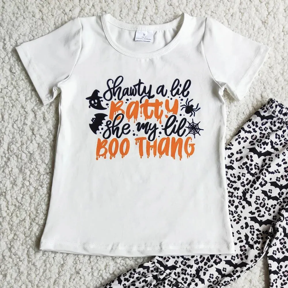 BATTY BOO THING - Girls Halloween Bell Bottoms Outfit