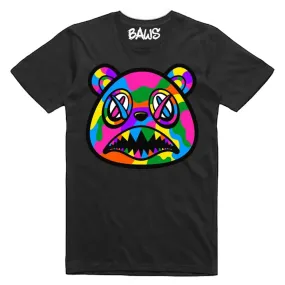 BAWS Men Tye Dye Baws Tee (Black)