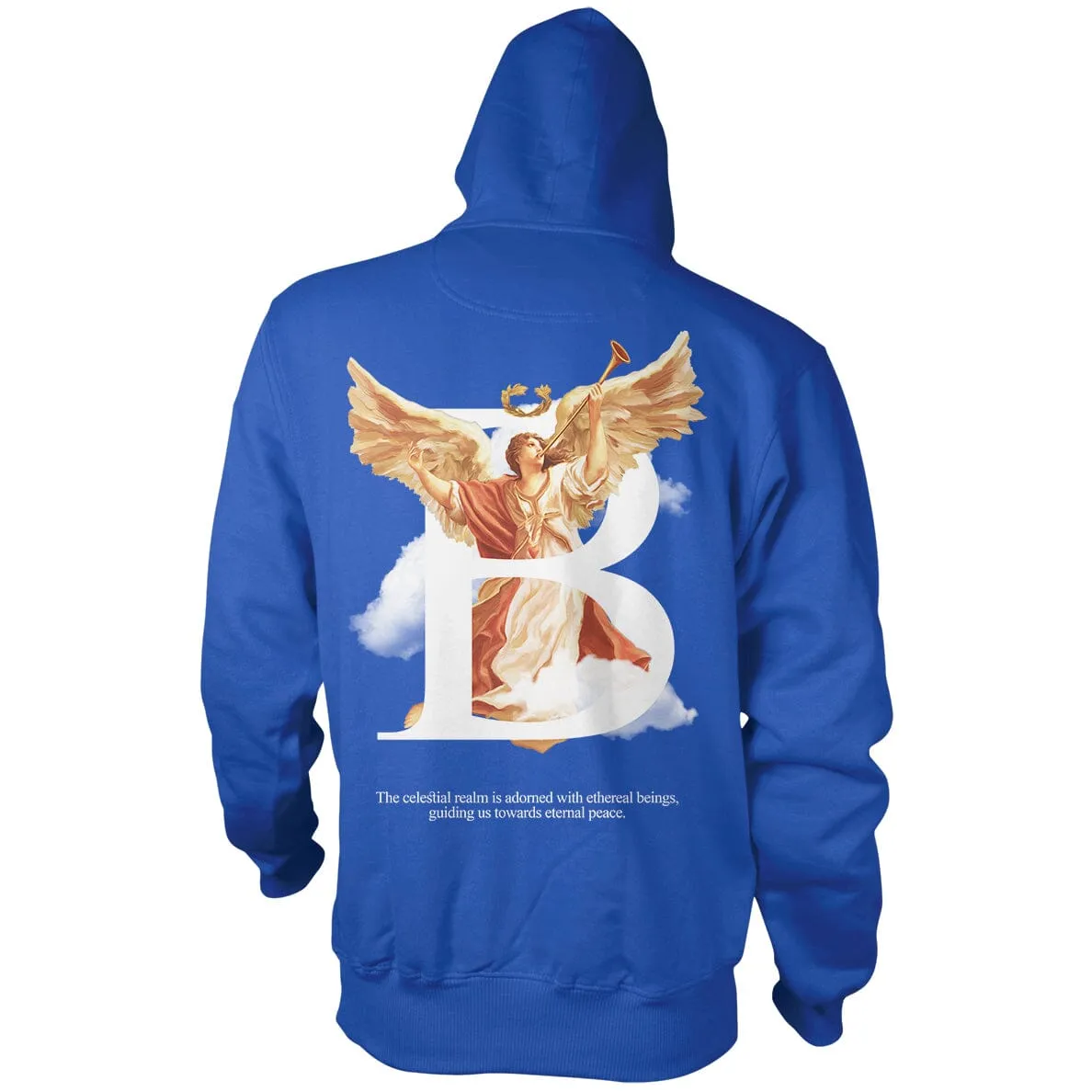 Be of God - Royal Blue Zipper Hoodie Sweatshirt