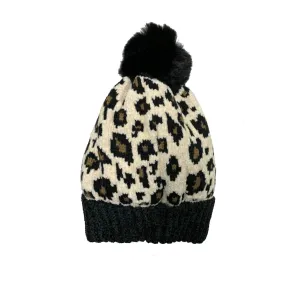 BE U | Animal Print Beanie Hat