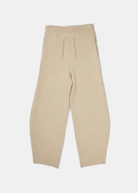 Beige Two Pockets Pants