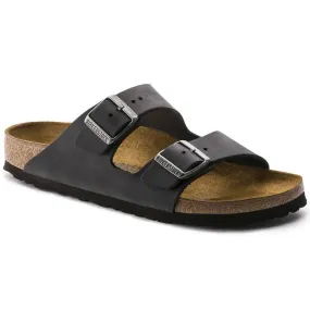 Birkenstock Arizona - Black Oiled Leather