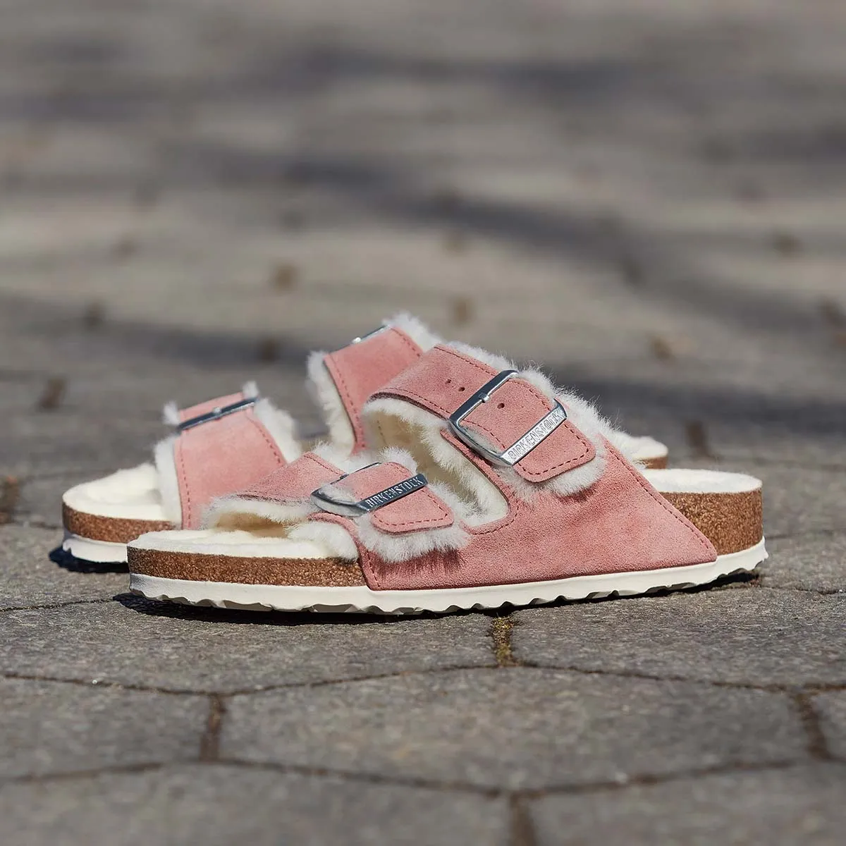 Birkenstock Arizona Fell Pink Clay      