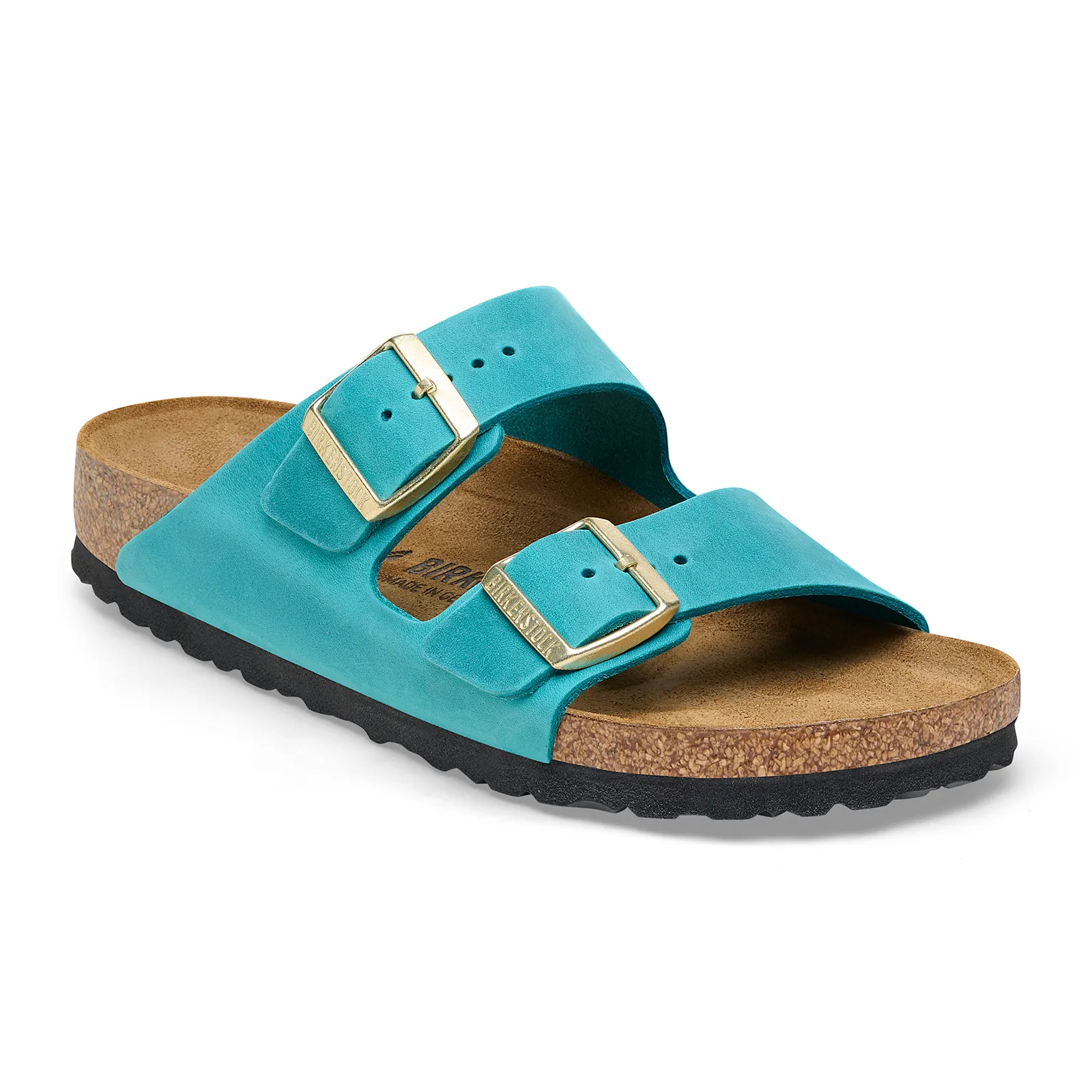 Birkenstock Arizona Narrow Slide Sandal (Women) - Biscay Bay Oiled Leather