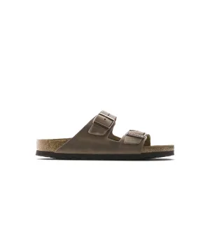 Birkenstock Arizona Oiled Leather Tobacco Brown Sandals