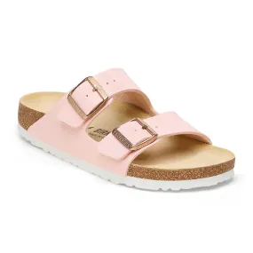 Birkenstock Arizona Sandal (Women) - Embossed Lizard Light Rose Birko-Flor