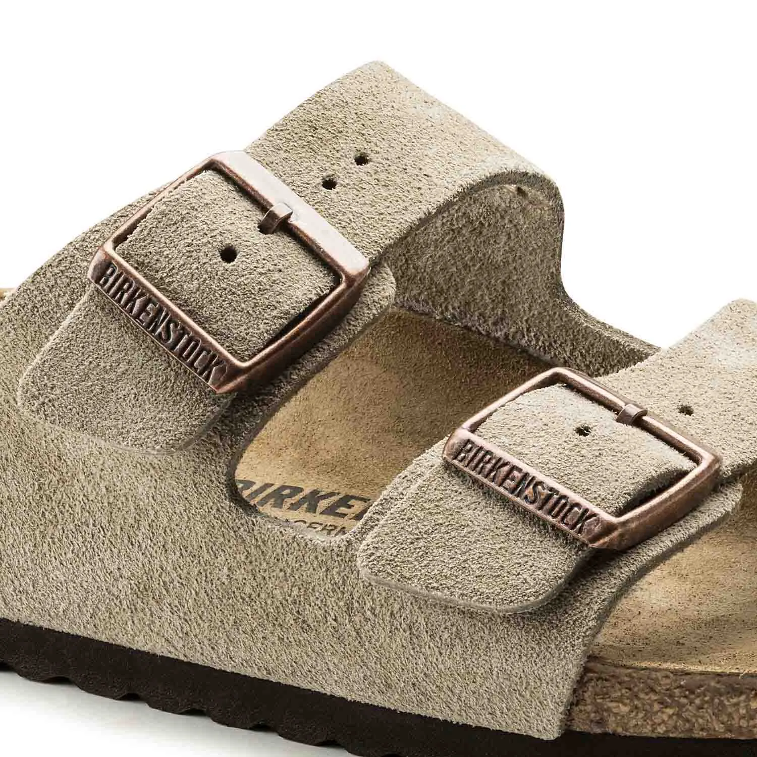      Birkenstock Arizona Taupe Suede