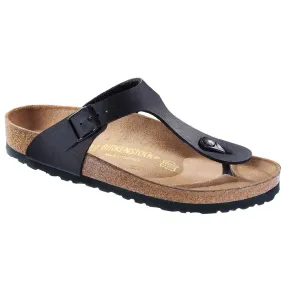 Birkenstock Classic, Gizeh, Narrow Fit, Birko-Flor, Black