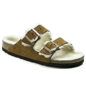 Birkenstock Seasonal, Arizona, Suede Leather, Regular Fit, Shearling Mink