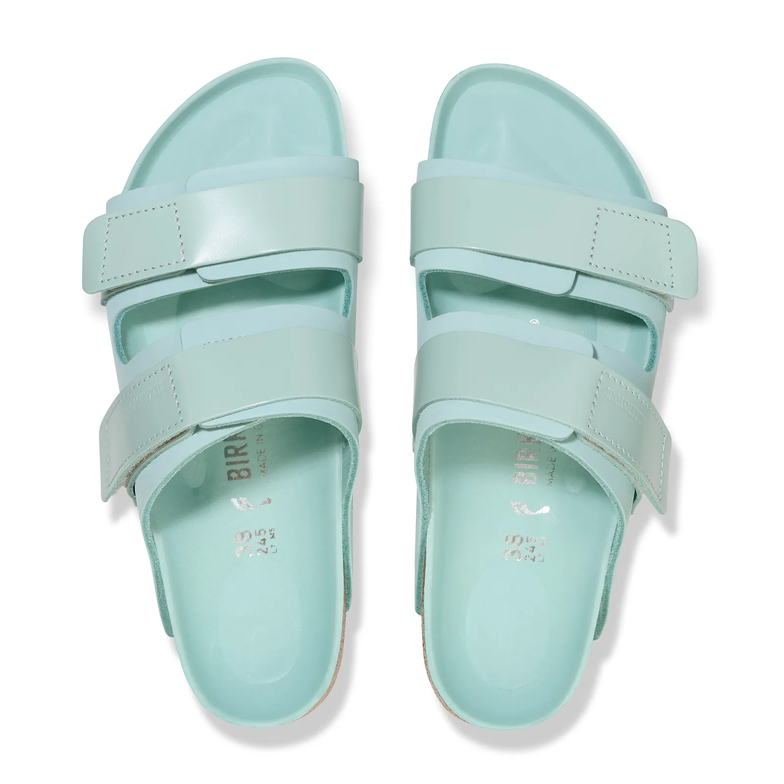 Birkenstock Uji Hex Sandal (Women) - High Shine Surf Green