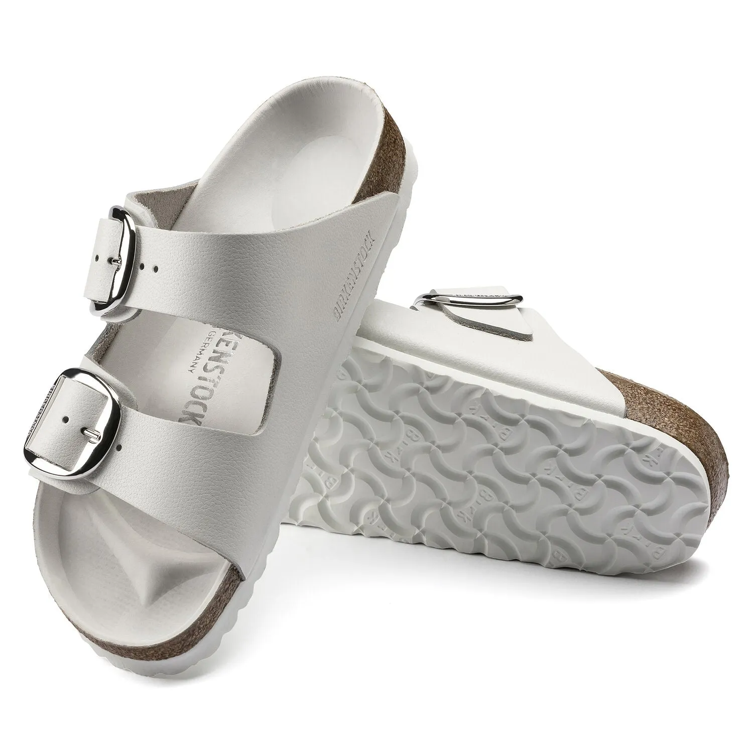 Birkenstock Women's Arizona Big Buckle Leather (White - Narrow Fit)