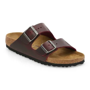 Birkenstock Women's Arizona Oiled Leather - Medium/Narrow - Zinfandel