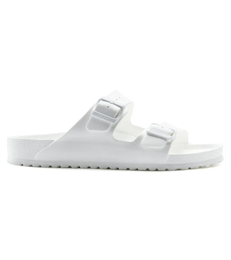 Birkenstocks Womens Arizona White Essentials EVA Slip On Sandal - 129443