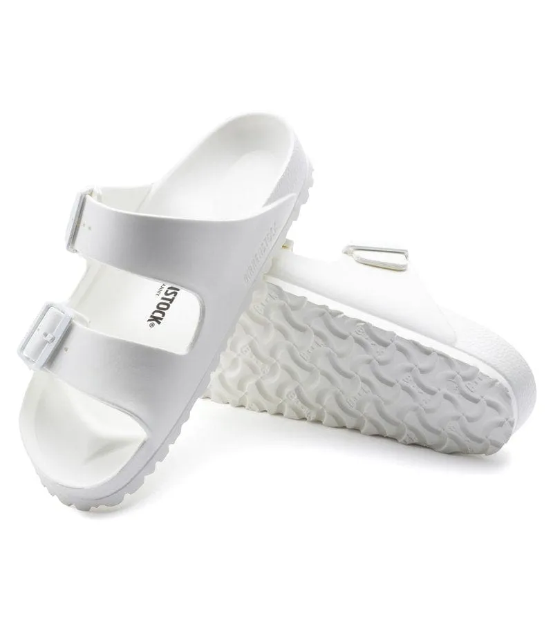 Birkenstocks Womens Arizona White Essentials EVA Slip On Sandal - 129443